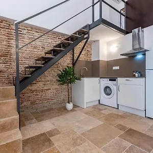 Atico Duplex Con Barbacoa Y Terraza En Barri Port Maritim Appartement
